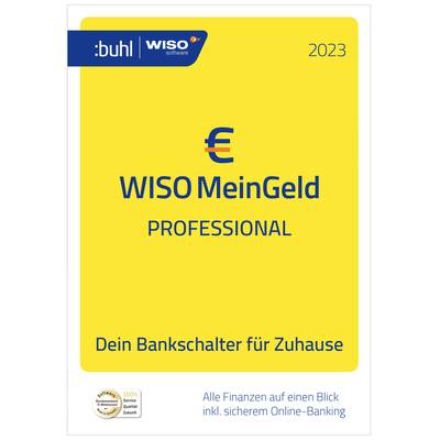 WISO Mein Geld Professional 2023 Jahreslizenz, 1 Lizenz Windows Finanz-Software