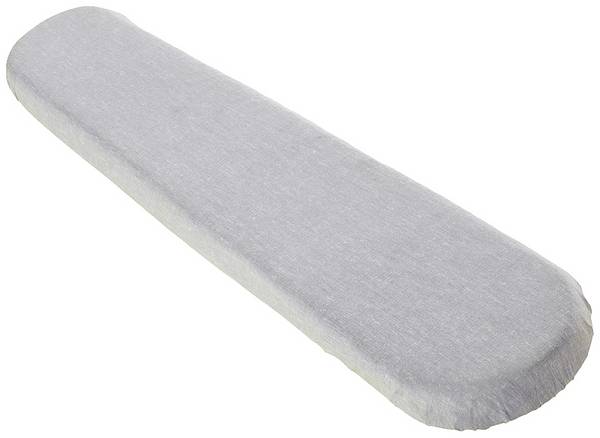 Leifheit Mini, Gepolsterter Bügelbrettoberbezug, Schaum, Grau, Monochromatisch, 570 mm, 150 mm