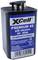 'XCell PREMIUM 45 AIR alkaline 6V 45Ah' Batterie mit blauem Etikett, enthält Warnhinweise, Strichcode und Herstellerinformationen.