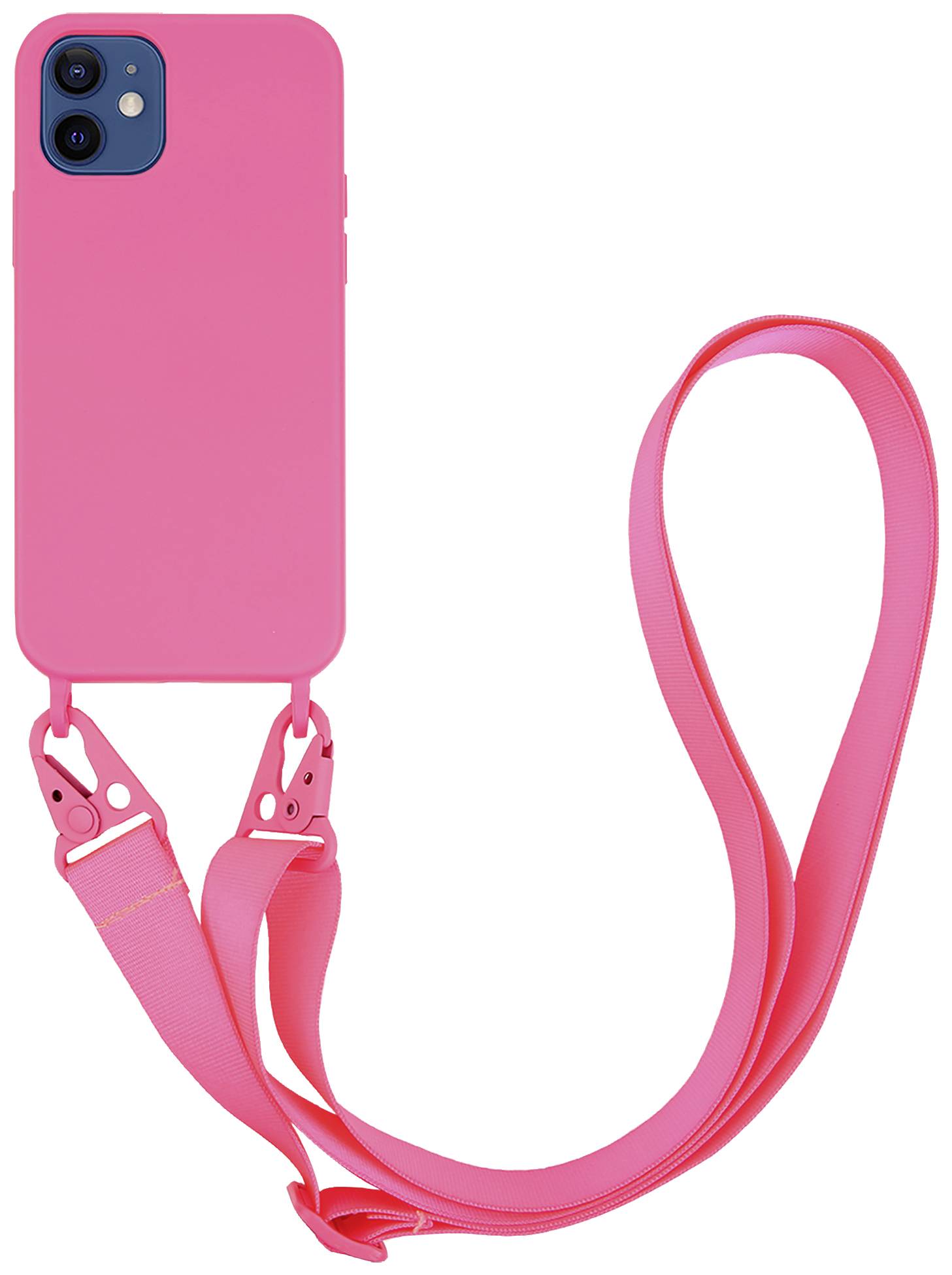 VIVANCO Necklace Smartphone-Kette Apple iPhone 12 mini Pink