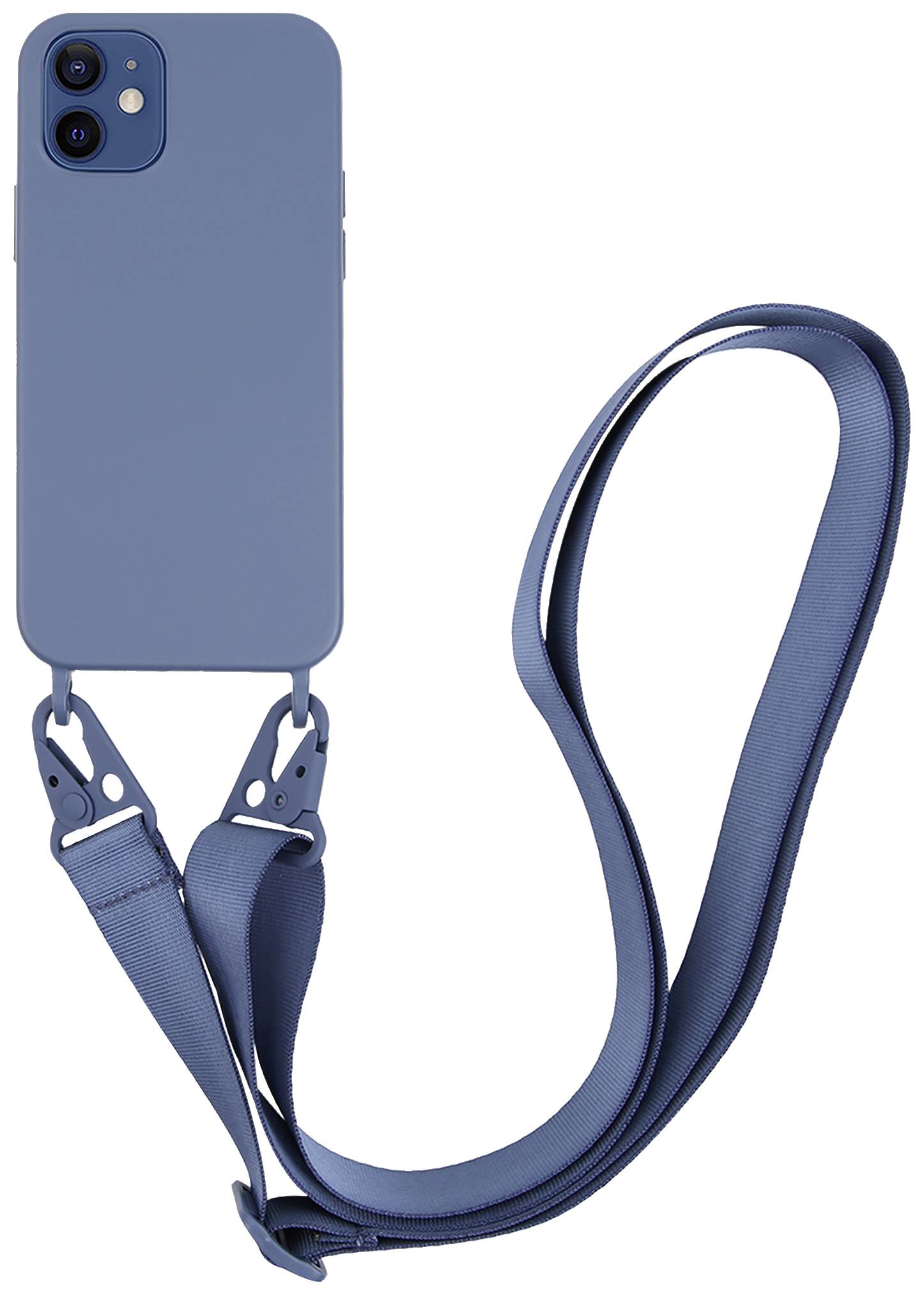 VIVANCO Necklace Smartphone-Kette Apple iPhone 12 mini Blau