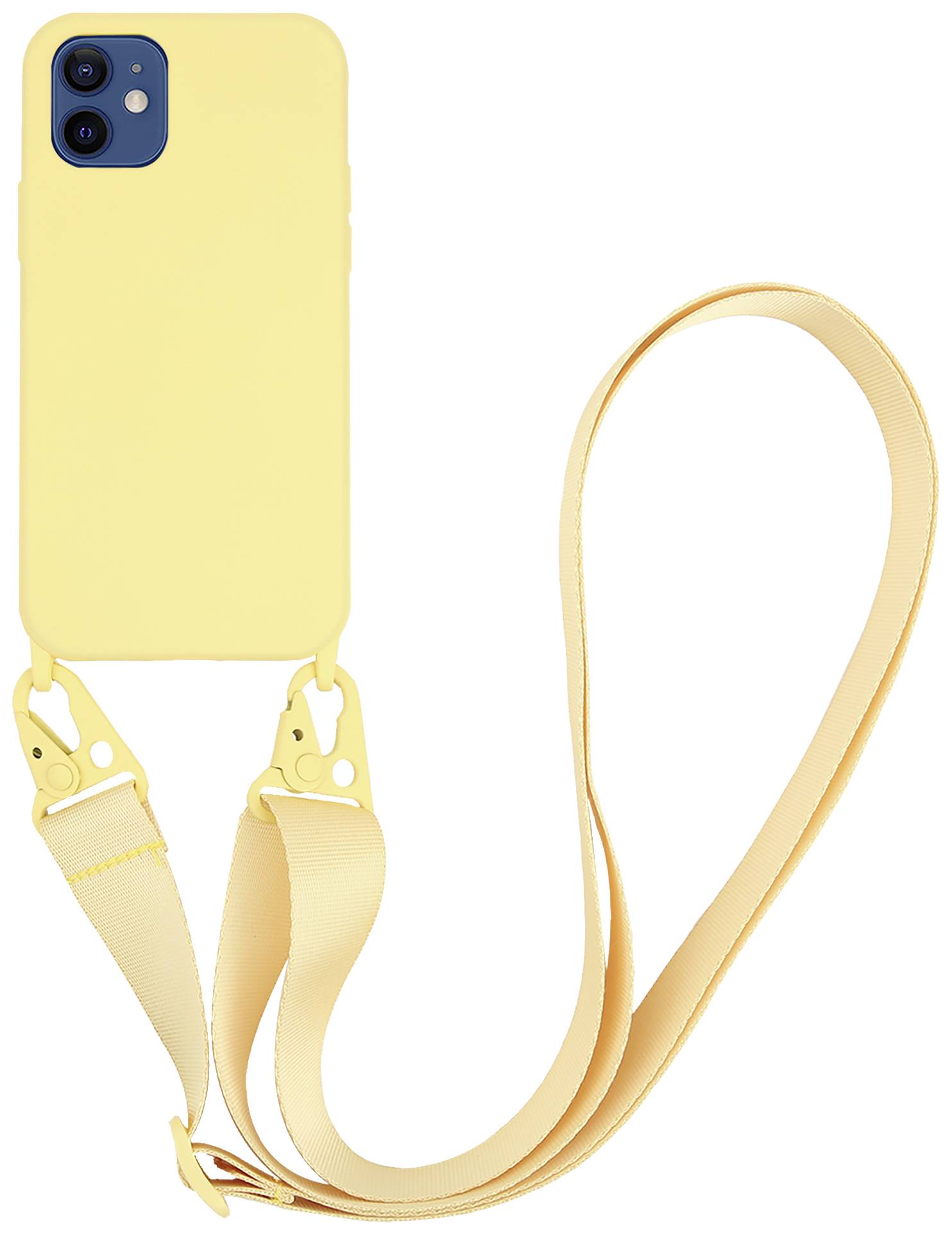 VIVANCO Necklace Smartphone-Kette Apple iPhone 12 mini Gelb