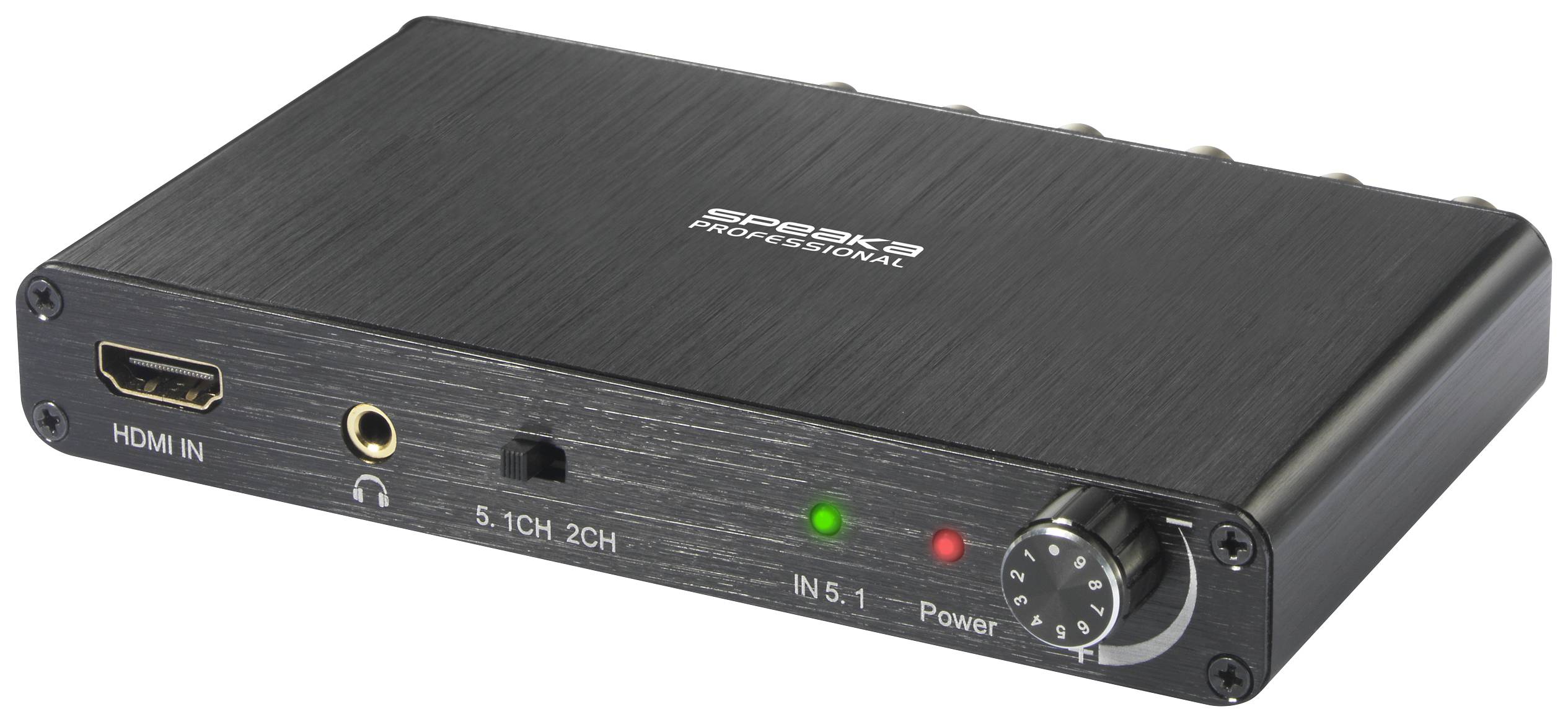 SpeaKa Professional Audio Extraktor [HDMI - Cinch] 3840 x 2160 Pixel, 4096 x 2160 Pixel