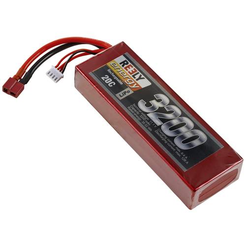 Thumbnail - Reely Modellbau-Akkupack (LiPo) 11.1 V 3200 mAh Zellen-Zahl: 3 Hardcase T-Stecksystem