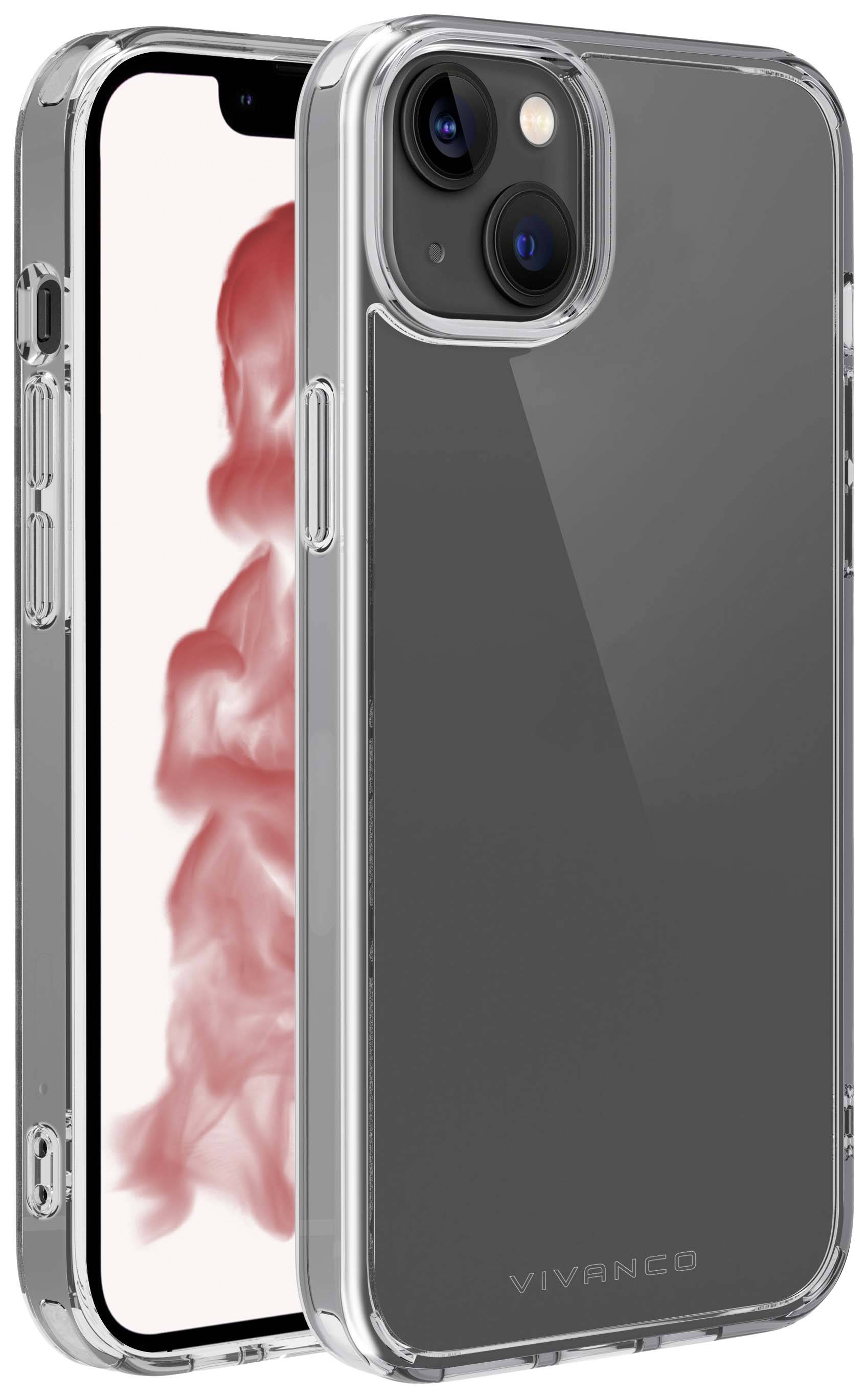 VIVANCO Safe and Steady Backcover Apple iPhone 14 Plus Transparent