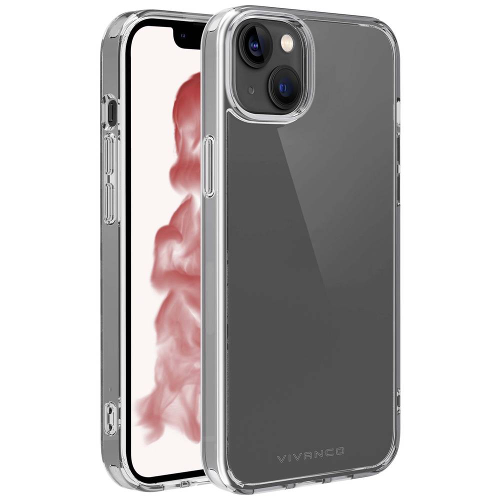 Vivanco Safe and Steady Backcover Apple iPhone 14 Plus Transparant