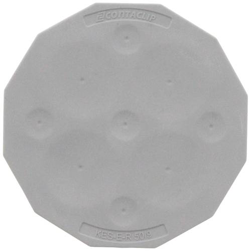 CONTA-CLIP KES-E-R 50/9 A GR Kabeleinführung Plattenstärke (max.) 2.5 mm Thermoplastisches Elastomer Grau 1 St.