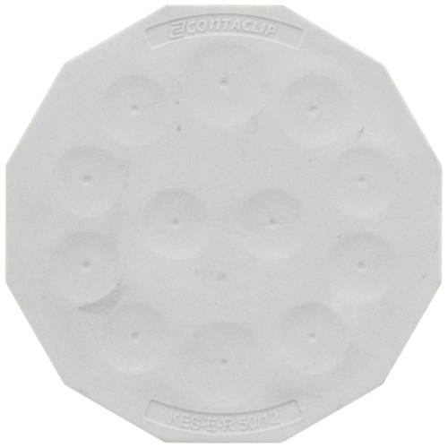 CONTA-CLIP KES-E-R 50/12 B GR Kabeleinführung Plattenstärke (max.) 4 mm Thermoplastisches Elastomer Grau 1 St.