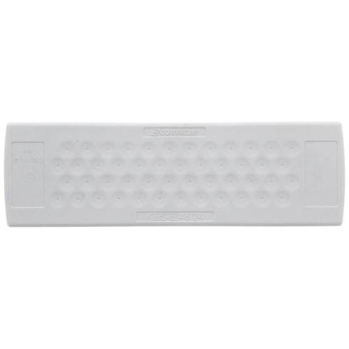 CONTA-CLIP KES-E 48/24 A GR Kabeleinführung Plattenstärke (max.) 2.5 mm Thermoplastisches Elastomer Grau 1 St.