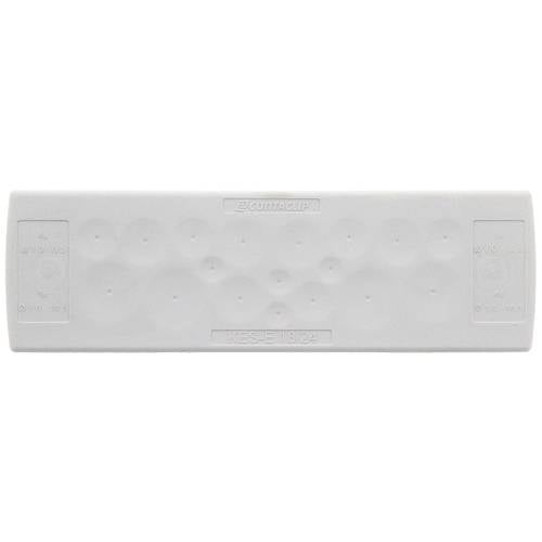 CONTA-CLIP KES-E 18/24 B GR Kabeleinführung Plattenstärke (max.) 4 mm Thermoplastisches Elastomer Grau 1 St.