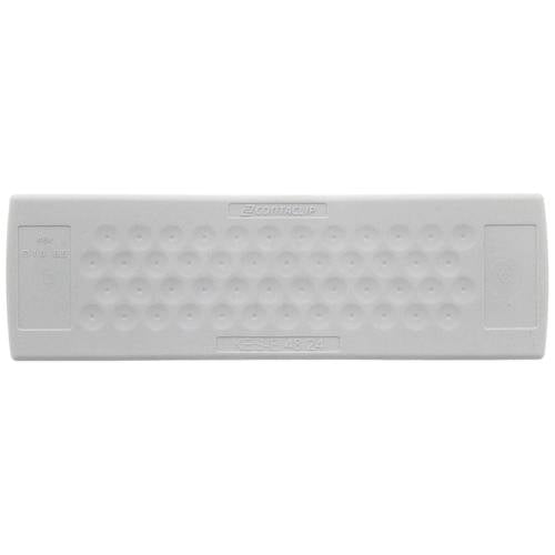 CONTA-CLIP KES-E 48/24 B GR Kabeleinführung Plattenstärke (max.) 4 mm Thermoplastisches Elastomer Grau 1 St.