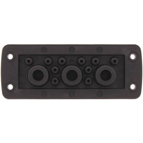 CONTA-CLIP KES 13/24 BK Kabeleinführung Polyamid 6.6 Schwarz 1 St.