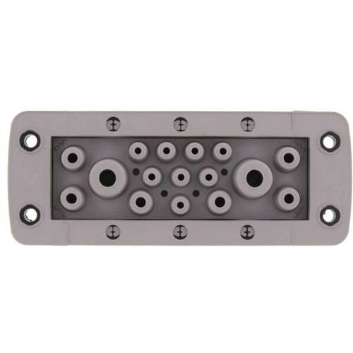 CONTA-CLIP KES 16/24 GR Kabeleinführung Polyamid 6.6 Grau 1 St.