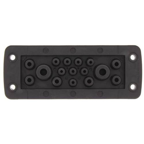 CONTA-CLIP KES 16/24 BK Kabeleinführung Polyamid 6.6 Schwarz 1 St.