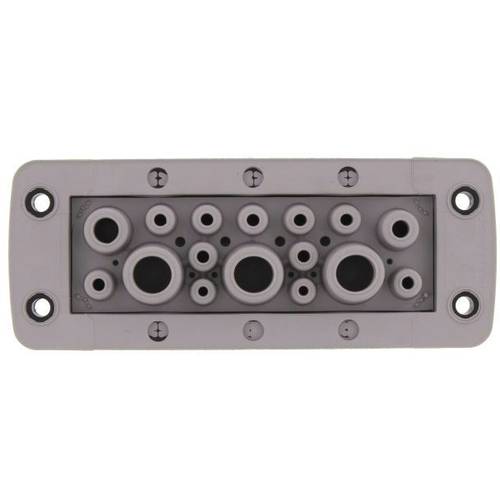 CONTA-CLIP KES 16-1/24 GR Kabeleinführung Polyamid 6.6 Grau 1 St.