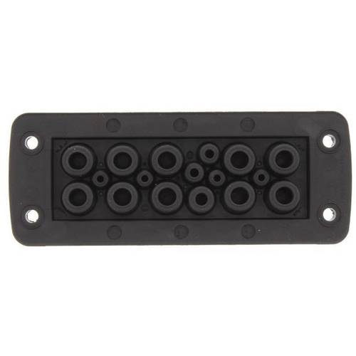 CONTA-CLIP KES 17/24 BK Kabeleinführung Polyamid 6.6 Schwarz 1 St.