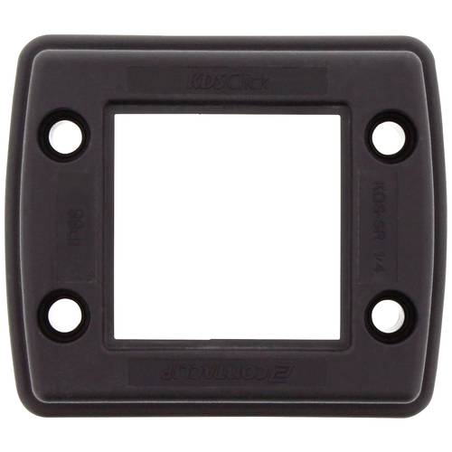 CONTA-CLIP KDS-SR 1-4 BK Kabeldurchführung Polyamid 6.6 Schwarz 1 St.