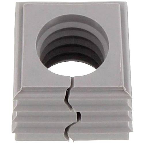 CONTA-CLIP KDS-DE 12-13 GR Dichtelement Thermoplastisches Elastomer Grau 10 St.