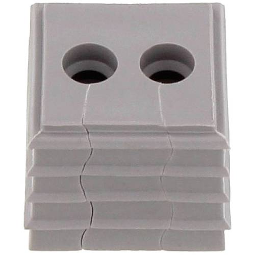 Thumbnail - CONTA-CLIP KDS-DE 2X5-6 GR Dichtelement Thermoplastisches Elastomer Grau 10 St.
