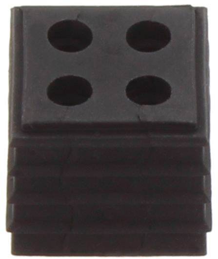 CONTA-CLIP KDS-DE 4X5 BK Dichtelement Thermoplastisches Elastomer Schwarz 10 St.