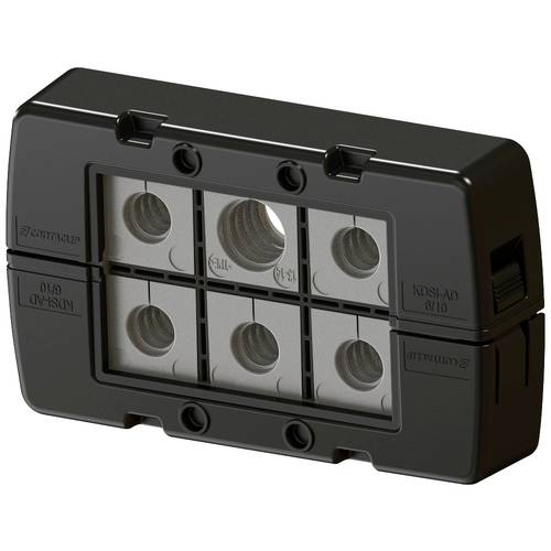 CONTA-CLIP KDSI-SET 6/10 BK Kabeldurchführung Polyamid 6.6 Schwarz 1 St.