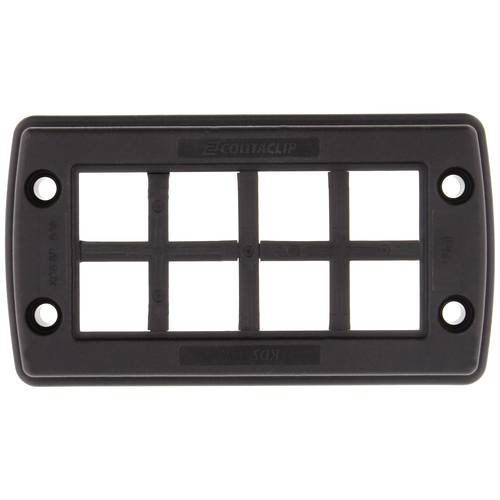 CONTA-CLIP KDS-Set 8/16 BK Kabeldurchführung Polyamid 6.6 Schwarz 1 St.