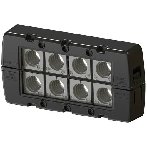 CONTA-CLIP KDSI-SET 8/16 BK Kabeldurchführung Polyamid 6.6 Schwarz 1 St.