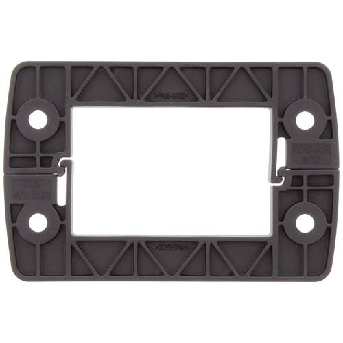 CONTA-CLIP KDS-IVR 6/10 BK Verriegelungsrahmen Plattenstärke (max.) 3 mm Polyamid 6.6 Schwarz 1 St.