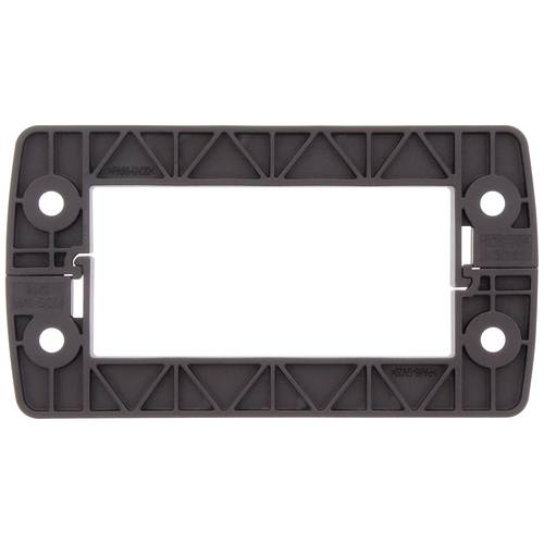 CONTA-CLIP KDS-IVR 8/16 BK Verriegelungsrahmen Plattenstärke (max.) 3 mm Polyamid 6.6 Schwarz 1 St.