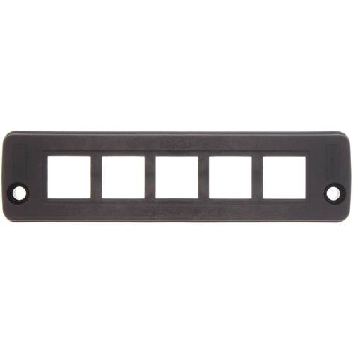 CONTA-CLIP KDS-SR-FB4/F BK Kabeldurchführung Polyamid 6.6 Schwarz 1 St.