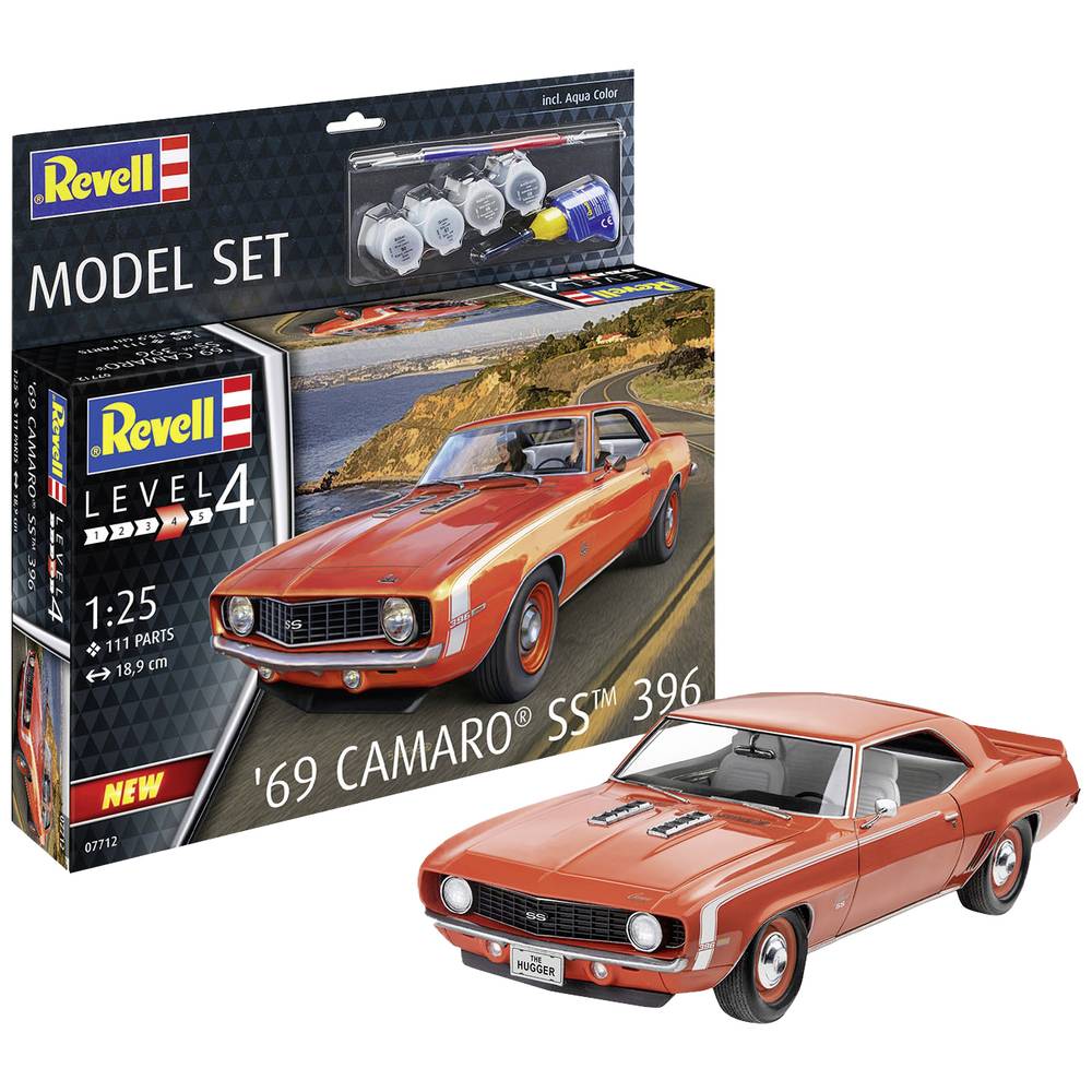 Revell 67712 Model Set 69 Camaro® SS™ 396 Auto (bouwpakket) 1:25