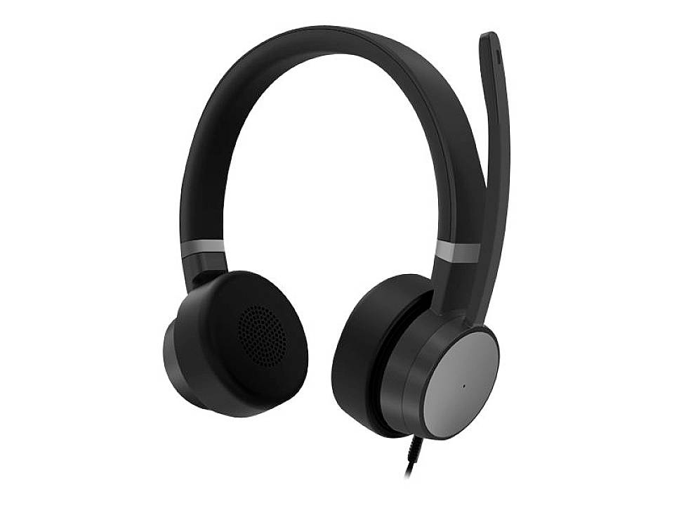 Lenovo Go Wired ANC Kopfhörer Kabelgebunden Kopfband Car/Home office USB Typ-C Schwarz-0