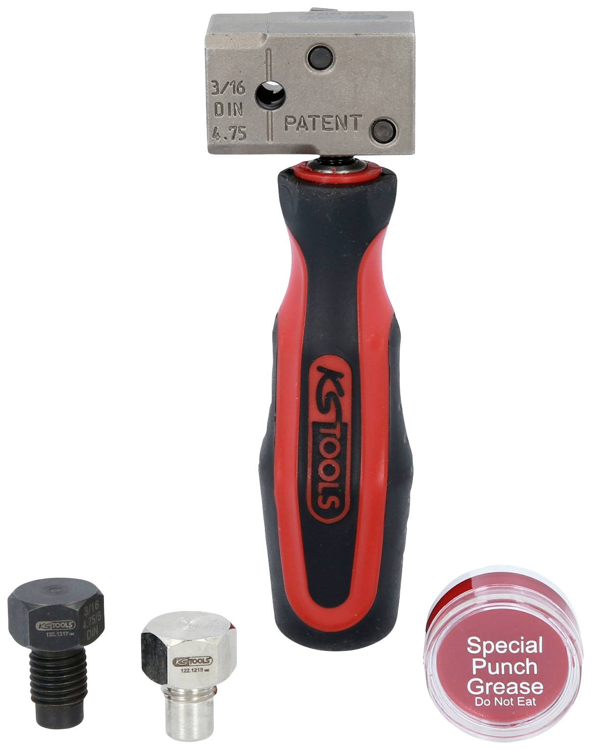 Produktbild von KS Tools Präzisions-Messuhr 0-10 Mm – Für Präzise Längenmessungen, Robuste Ausführung, Messuhr Für Werkstatt & Industrie