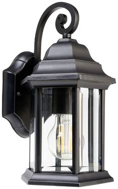 Deko Light Saiph 341244 Wandleuchte E27    Schwarz, Transluzent