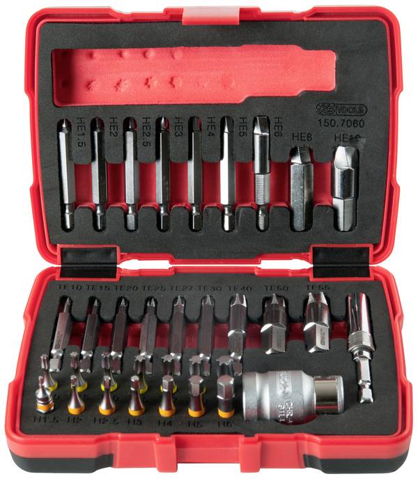 KS Tools Schraubendreher-Set 34teilig 1/4" (6.3 mm)
