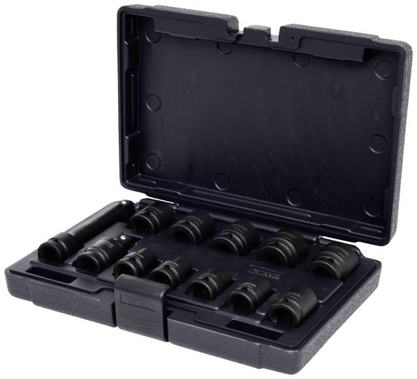 KS Tools 5150112 Stecknuss-Set  Sechskant 12teilig 515.0112