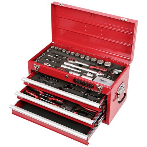 KS Tools 911.0100 911.0100 Werkzeugset Universal im Koffer 100teilig