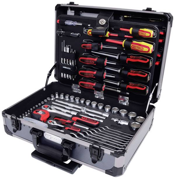 KS Tools 911.0630 Werkzeugset Universal im Koffer 130teilig