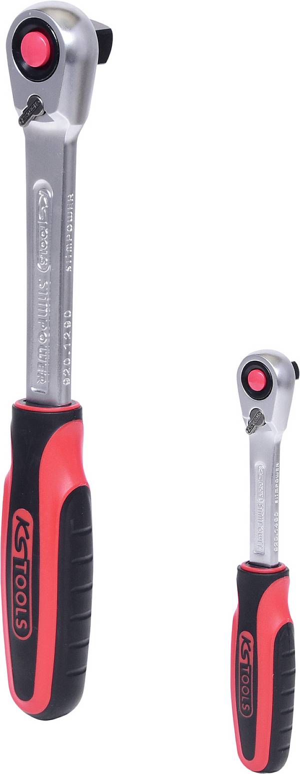 KS Tools 920.0002 Umschaltknarre 1/4", 1/2"