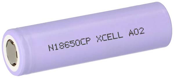 XCell N18650-35E Spezial-Akku 18650 Flat-Top Li-Ion 3.6 V 3350 mAh 1 St.