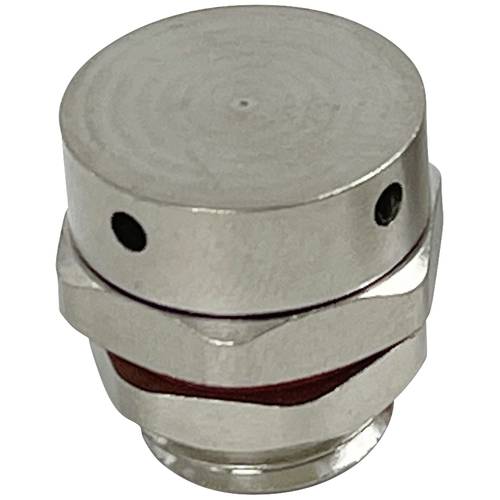 TRU COMPONENTS HX-BF-M12 Druckausgleichselement M12 Messing (vernickelt) Messing 1 St.