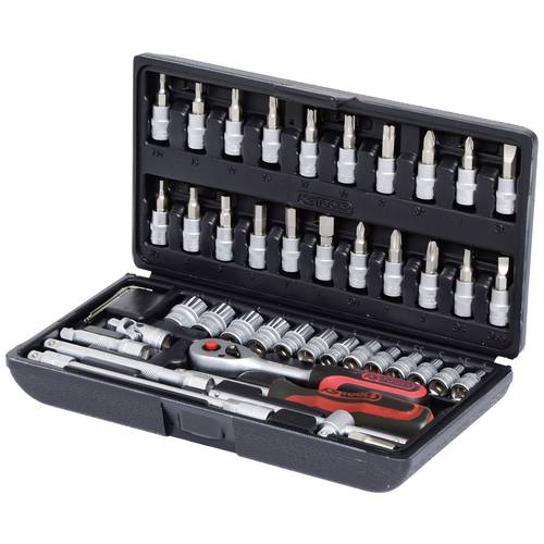 KS TOOLS 1/4 Steckschlüssel-Satz, 46-tlg ( 911.0646 )
