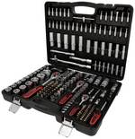 KS Tools KS TOOLS - Knarre - 179 Stücke - 1/4"", 1/2"", 3/8"" Steckschlüsselsatz metrisch 1/2" (12.5 mm), 1/4" (6.3 mm),