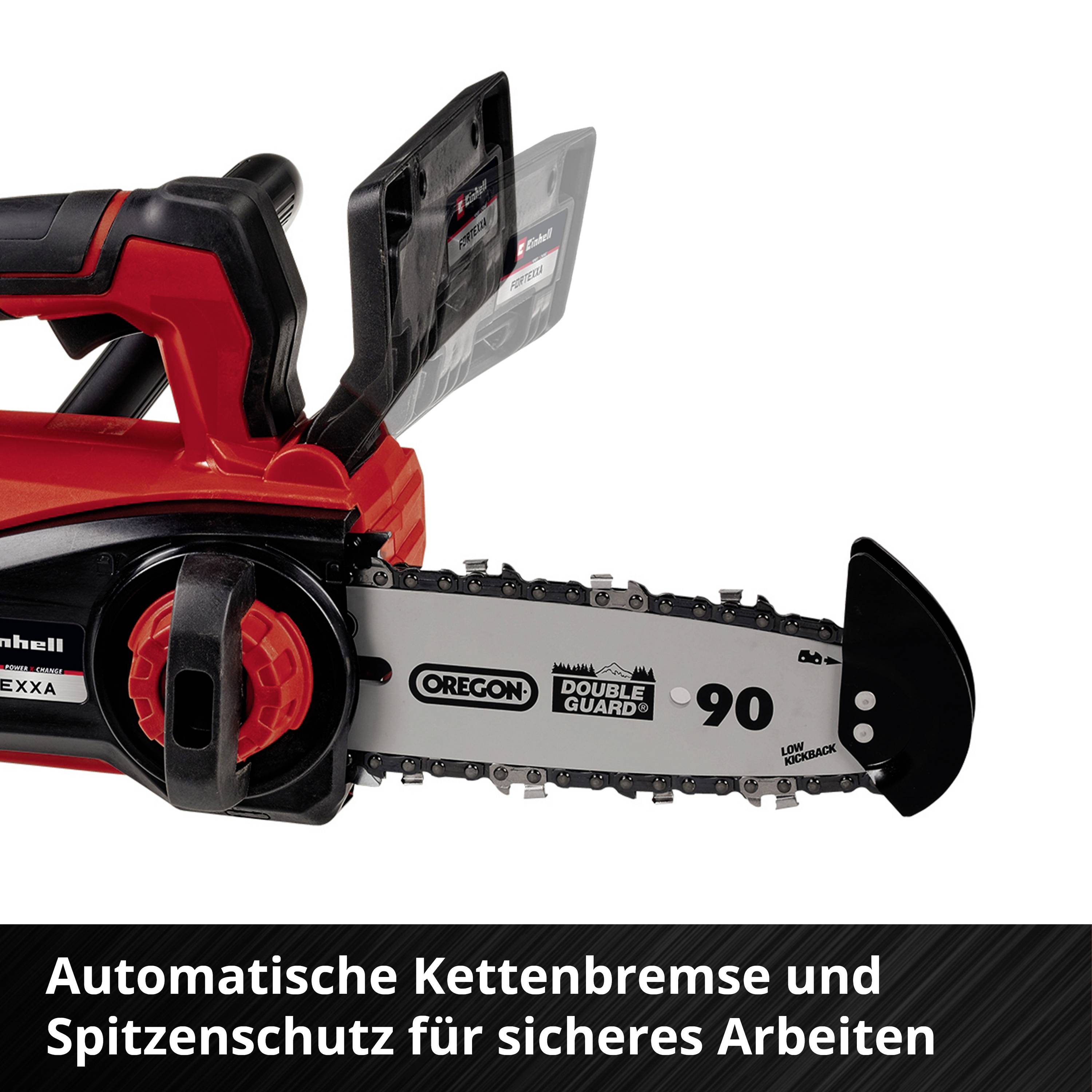 Einhell Professional FORTEXXA 18/20 TH Akku Akku-Kettensäge ohne Akku, ohne Ladegerät 18 V Schwertlänge 200 mm-5