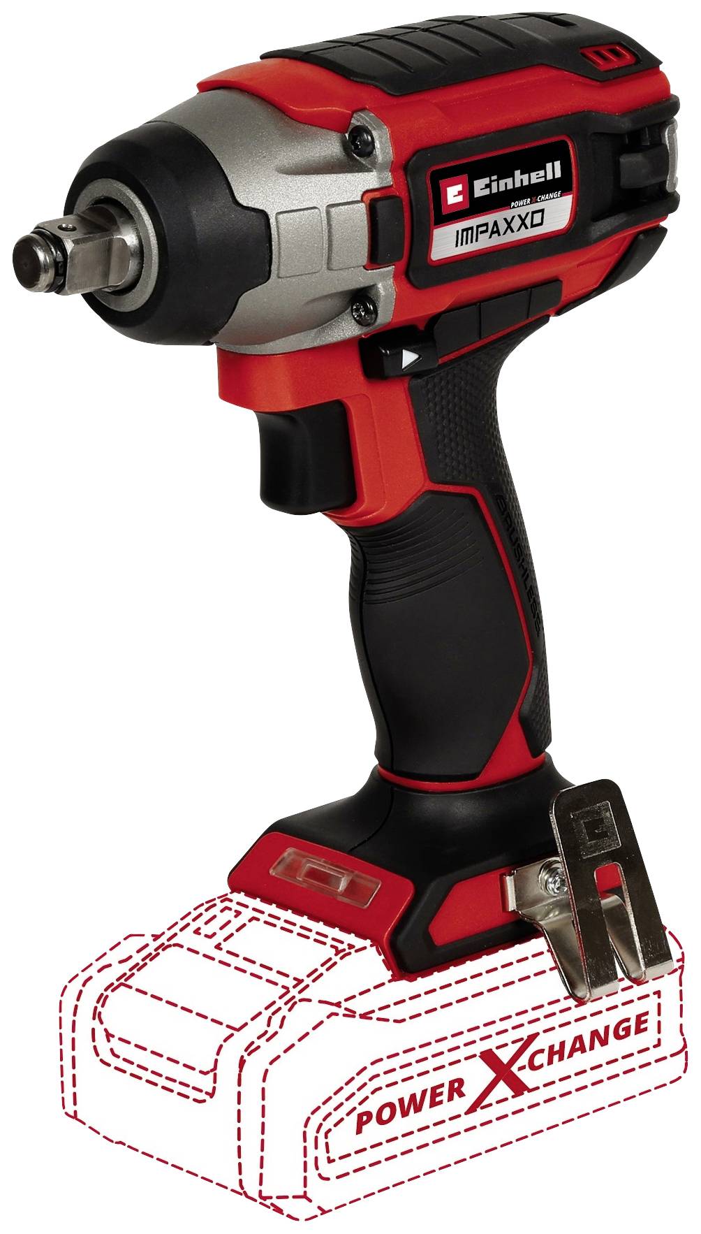 Einhell Professional IMPAXXO 18/230 4510080 Slagskruvdragare batteri 230 Nm 18 V Antal batterier som ingår 0 Li-Ion exkl. batteri/laddare, Utan laddare