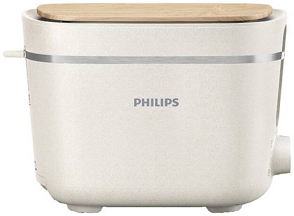 Philips Home Eco Conscious Edition 5000er Serie HD2640/10 Toaster  Seidenweiß, Matt