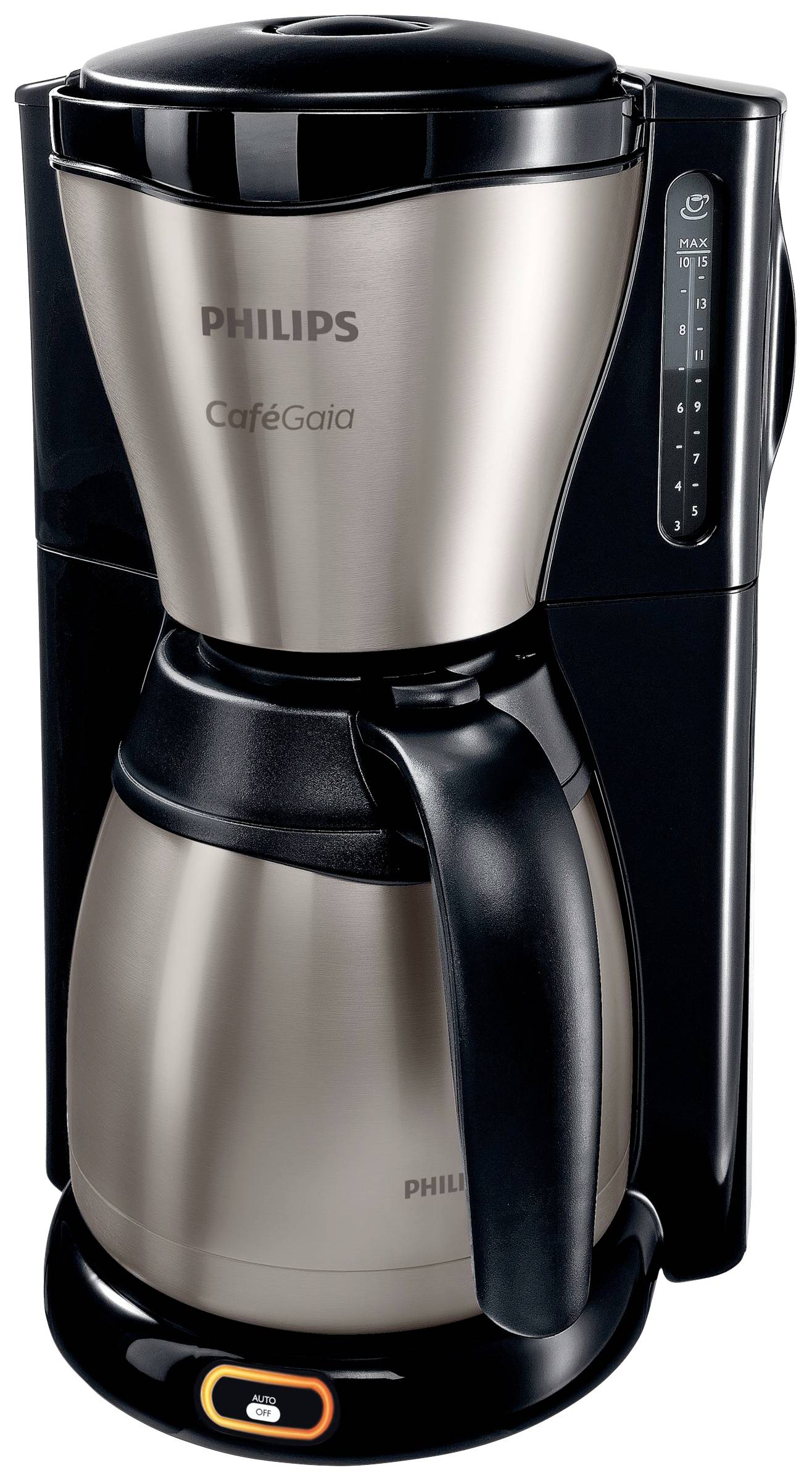 Philips Mit Thermo-Kanne, Metall, Kaffeemaschine