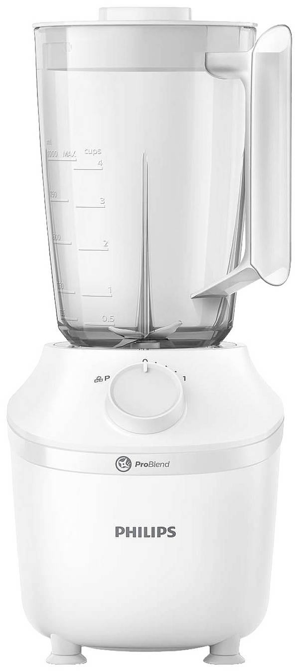 Philips Home 3000 Series HR2041/00 Standmixer 450 W Weiß