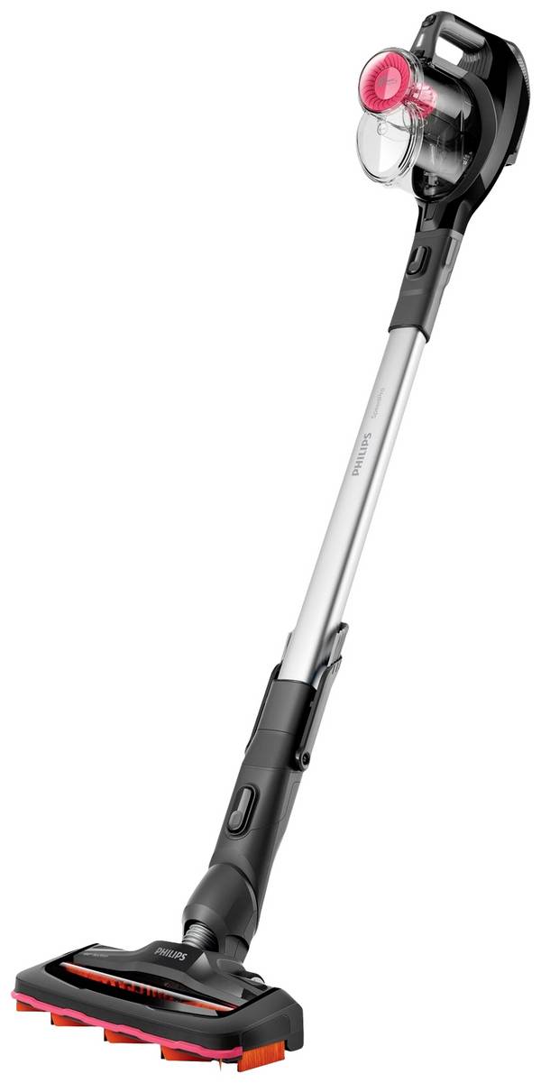 Philips SpeedPro FC6722 - Staubsauger - Stange kurz/Handgerät (2-in-1) - beutellos - schnurlos - Deep Black