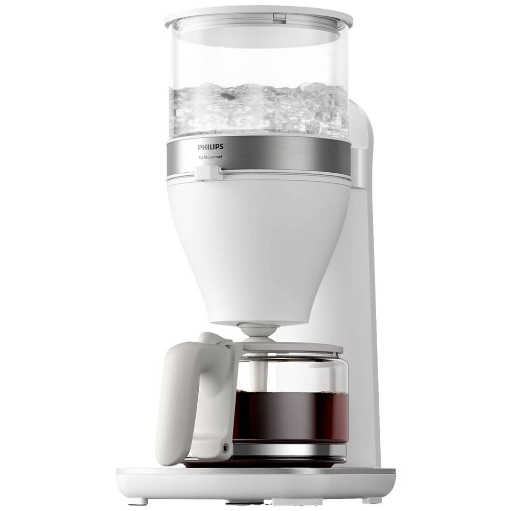 Philips Café Gourmet HD5416/00 Koffiezetapparaat Wit Capaciteit koppen: 15 Glazen kan